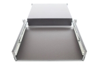 Cover panel self-adhesive for rack drawer